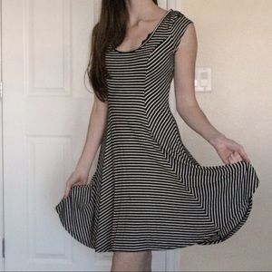 Beautiful soft form fitting knee length dress